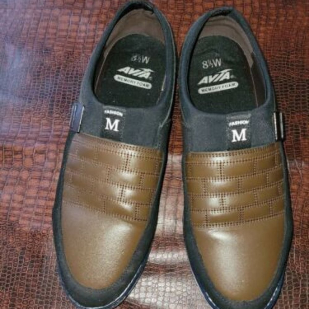 New Men's Avia memory foam fashion casual two tones Shoe Size 8.5